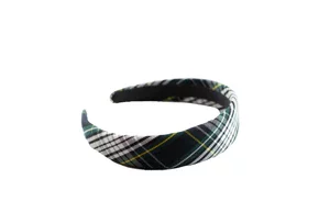 GSBH Hard Headband. Crusaders Plaid.