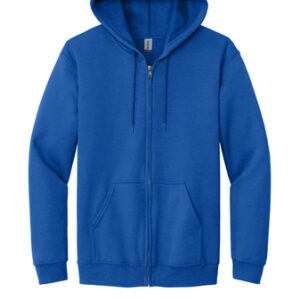 Royal Blue Zip Down sweatshirt w/SERRA logo