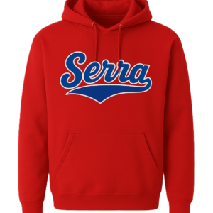 Red Hoodie w/SERRA logo