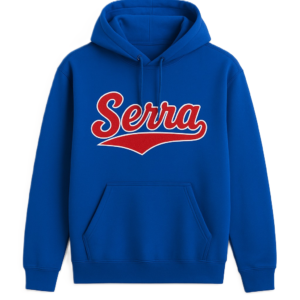 Royal Blue Hoodie w/SERRA logo