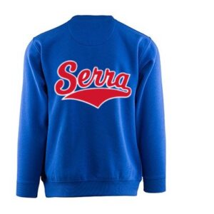 Royal Blue Crewneck Sweatshirt w/ SERRA logo