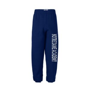 Navy P.E. Sweatpants w/NDA elem. logo