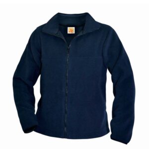 Navy Fleece Jacket w/ St. Joseph Logo