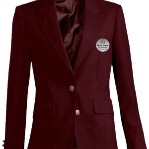 Burgandy Blazer w/NDA logo.