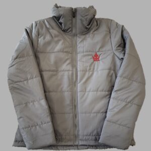 Grey Puffer Jacket w/NDA logo