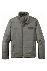 Grey Puffer Jacket w/NDA logo