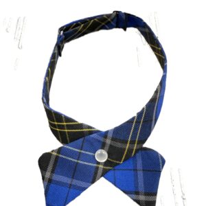 Girls Criss Cross Churchill Plaid tie
