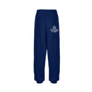 Navy Sweatpants w/ NDA all girl's middle school logo