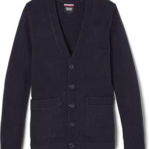 Navy Cardigan w/ Wilders logo by LT